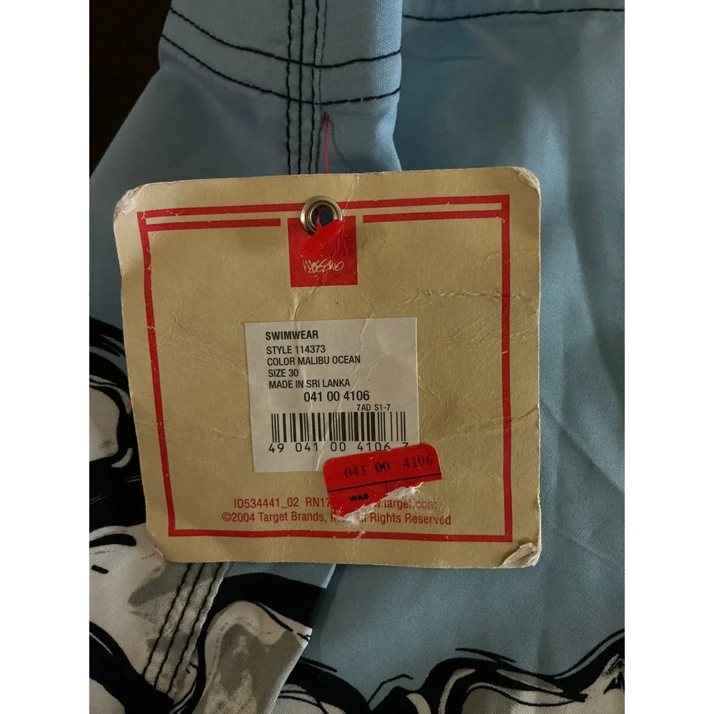 Mossimo Board Shorts Men's Medium Malibu Ocean Floral‎ Swim Trunks